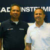 Con Victor Aniceto Presidente de Meade Instruments en Irvine, California